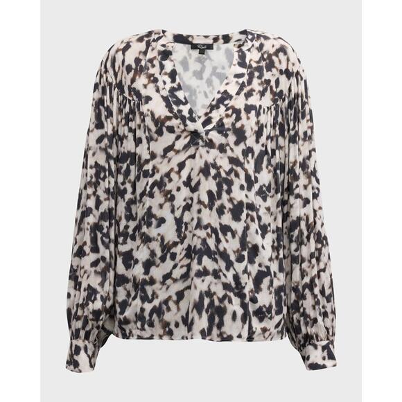 Rails Fable top Blurred Cheetah Size Medium NWOT - Picture 1 of 7